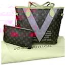 Neverfull MM Monograma Rosa - Louis Vuitton