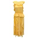 Ulla Johnson Dune Violeta Silk Midi Dress