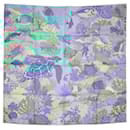 Hermes Carré 90 "Under The Waves" 100% Silk ScarF - Hermès