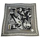 Hermès Giant Square Zouaves and Dragons Bandana