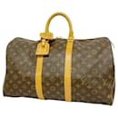 Louis Vuitton Monogram Keepall 45 Boston Bag