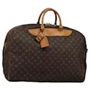 LOUIS VUITTON Monogram Alize De Poche Boston Bag 2way M41392 LV Auth EC066 - Louis Vuitton