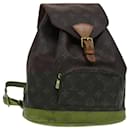 LOUIS VUITTON Monogram Montsouris MM Backpack M51136 LV Auth BD156 - Louis Vuitton