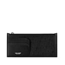 Saint Laurent Black Leather Card Case