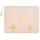 Pochete de toalete 26 Louis Vuitton Monogram Empreinte Gigante Marrom By The Pool