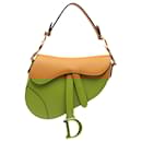 Dior Brown Mini Grained Calfskin Saddle