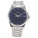 Gucci G Timeless 126.4 Quartz Navy Dial Watch