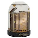 LOUIS VUITTON Wardrobe Trunk Snow Globe 2009 limited year Clear LV Auth 100750A - Louis Vuitton