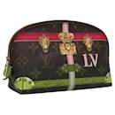 LOUIS VUITTON Monogram Summer Trunk Pochette Cosmetic Pouch M43615 Auth 114852 - Louis Vuitton