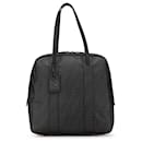 Sac à main en toile enduite Zucca grise de Fendi