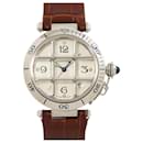 Cartier Pasha 38mm Grid W3104055 Men's Watch