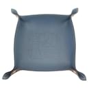 NINE EMPTY HERMES POCKETS REISSUES AND RELAUNCHES TAURILLON LEATHER BLUE EMPTY POCKET - Hermès