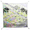 Hermes ON THE BEACH Carre 003751S Scarf - Hermès