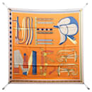 Hermès LETTRES ÉQUESTRES Foulard Carré