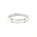 Celine Platinum and Diamond Band Ring - Céline