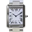 Cartier Tank Solo LM W5200014 Stainless Steel Men's Watch