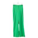 Green straight pants - Autre Marque