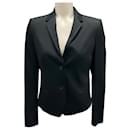 Calvin Klein Collection Black Two-Button Blazer - Autre Marque
