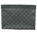 Louis Vuitton Monogram Eclipse Clutch Bag