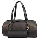 Louis Vuitton Epi Soufflot Handbag in Noir