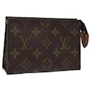 LOUIS VUITTON Monogram Poche Toilette 15 Pouch M47546 LV Auth 106749 - Louis Vuitton