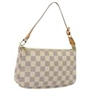 LOUIS VUITTON Pochette Accessoires Damier Azur N51986 LV Auth EC161 - Louis Vuitton