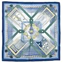 Hermes Carré 90 Gold Branch Brins d'or Scarf - Hermès