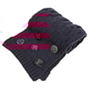 Louis Vuitton Purple Wool Stole