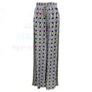Cara Cara Blue Multi Daisy Arona Medallion Amalfi Pants - Autre Marque