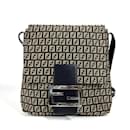 Fendi Zucca FF Logo Crossbody Pochette