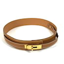 Hermes Kelly Belt in Brown Epsom Leather - Hermès