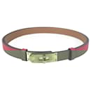 Hermes Kelly Leather Belt in Pink - Hermès