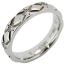 Chanel Matelasse Platinum Diamond Band Ring