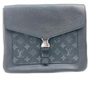 Louis Vuitton Taiga Rama Monogram Eclipse Clutch Bag