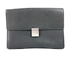 Louis Vuitton Taiga Selenga Clutch Bag