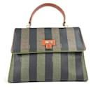 Fendi Vintage Pecan Tote Bag