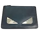 Fendi 7N0078 Monster Bugs Pouch Bag Clutch