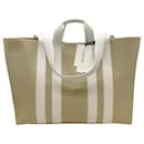 Lanvin Beige Canvas Ballade East West Shopper