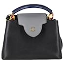  Louis Vuitton BB Capucines Top Handle Bag in Black Leather