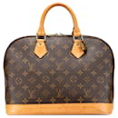 Louis Vuitton Brown Monogram Alma PM