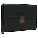 LOUIS VUITTON Taiga Pochette Kourad Clutch Bag Epicea M30194 LV Auth bs23038 - Louis Vuitton