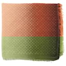 Orange gradient Monogram scarf - Louis Vuitton