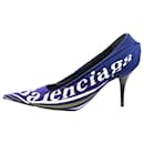 Blue Bernie heels - UK 5 - Balenciaga