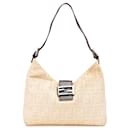 Fendi Brown Zucca Canvas Shoulder Bag