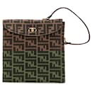 Fendi Brown Zucca Canvas Handbag