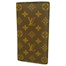 Louis Vuitton Long Wallet Monogram Portefeuille Brazza