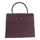 Cartier Must Line Bordeaux Leather Handbag