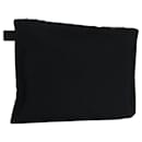 HERMES Bora Bora Tote Bag Canvas Black Silver Auth bs22886 - Hermès