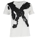  Saint Laurent x Bruce Connor Printed T-Shirt in White Cotton