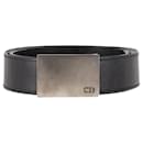Dior Homme Buckle Belt in Black Leather - Christian Dior